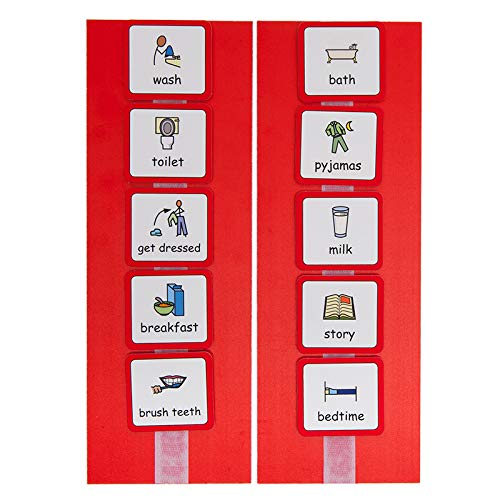 ASD Visual Timetable for Home with 35 Widgit(T) Symbols by Create Visual Aids