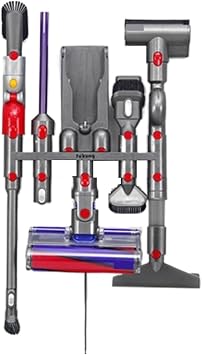 متوافق مع ملحقات حامل التخزين كبير الحجم Dyson V7 V8 V10 V11 V12 V15 V11 ملحقات محطة قاعدة فوهة المكنسة الكهربائية