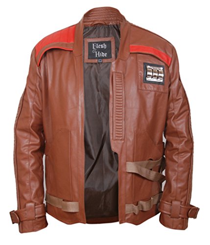 F&H Kid's The Force John Boyega Genuine Leather Jacket