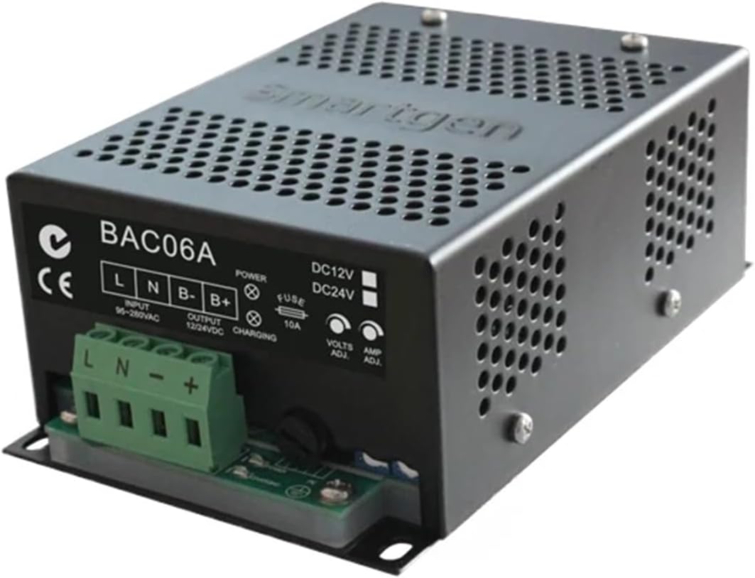 BAC06A 6A 12V/24V Diesel Generator Intelligent Float Battery Charger(BAC06A 24V Copy)