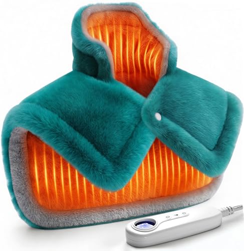 IZZUBIZ Fathers Dad Day Gifts, Heating Pad for Cramps Back Neck Shoulder Pain Relief Deep Tissue...