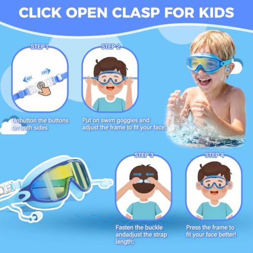 3 Pack Swimming Goggles DROPS TO - image 5