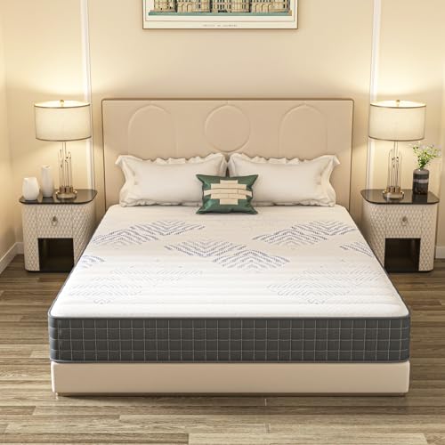 La mejor selección de Colchon Mimo Individual del mes. 46 FL FASHION LEADER Colchón de Muelles Colchón Híbrido Individual en Caja con Espuma de Alta Densidad para un Mejor Descanso,Soporte y Alivio de Presión Gris 100x190x22 cm