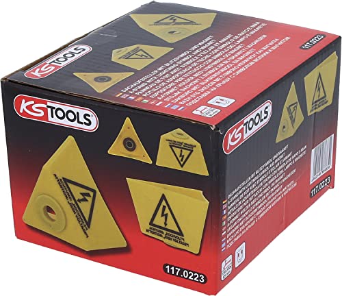 KS Tools 117.0223 Dachaufsteller mit Blitzsymbol und Magnet