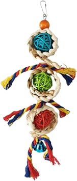 Bird Chew Toy Durable Teeth Cleaning Eco-Friendly Corn Rind Cuttlefish Bone Pet Bird Toy for Cockatiel A One Size