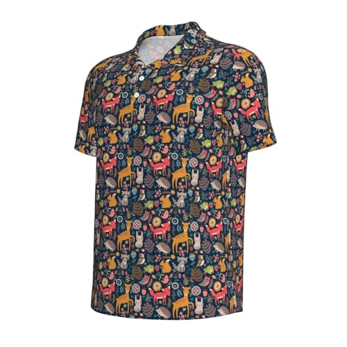 Polo respirant de haute qualité avec imprimé oiseau - 5