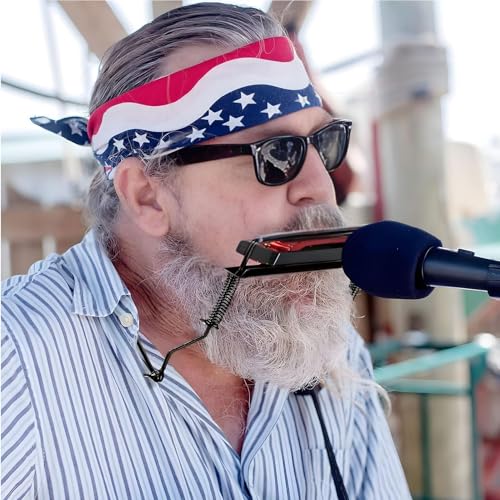 image for Generic Harmonica Holder - Adjustable Metal Harmonica Neck Holder | Ha