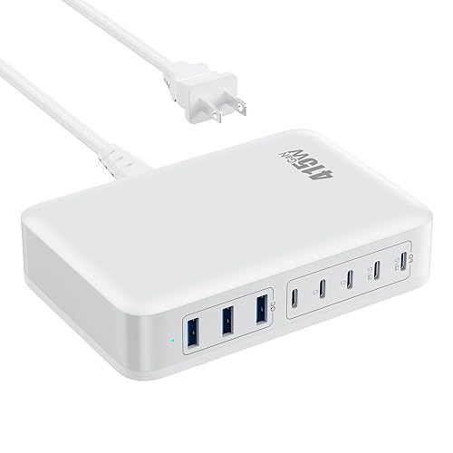 USB C Charger 415W USB C Charger Block, 8-Ports GaN