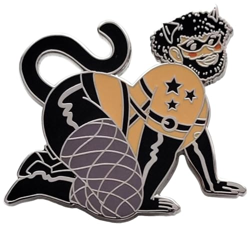Épinglette en émail chat mignon sur un sac à dos ou une veste pour vos sorties urbaines
