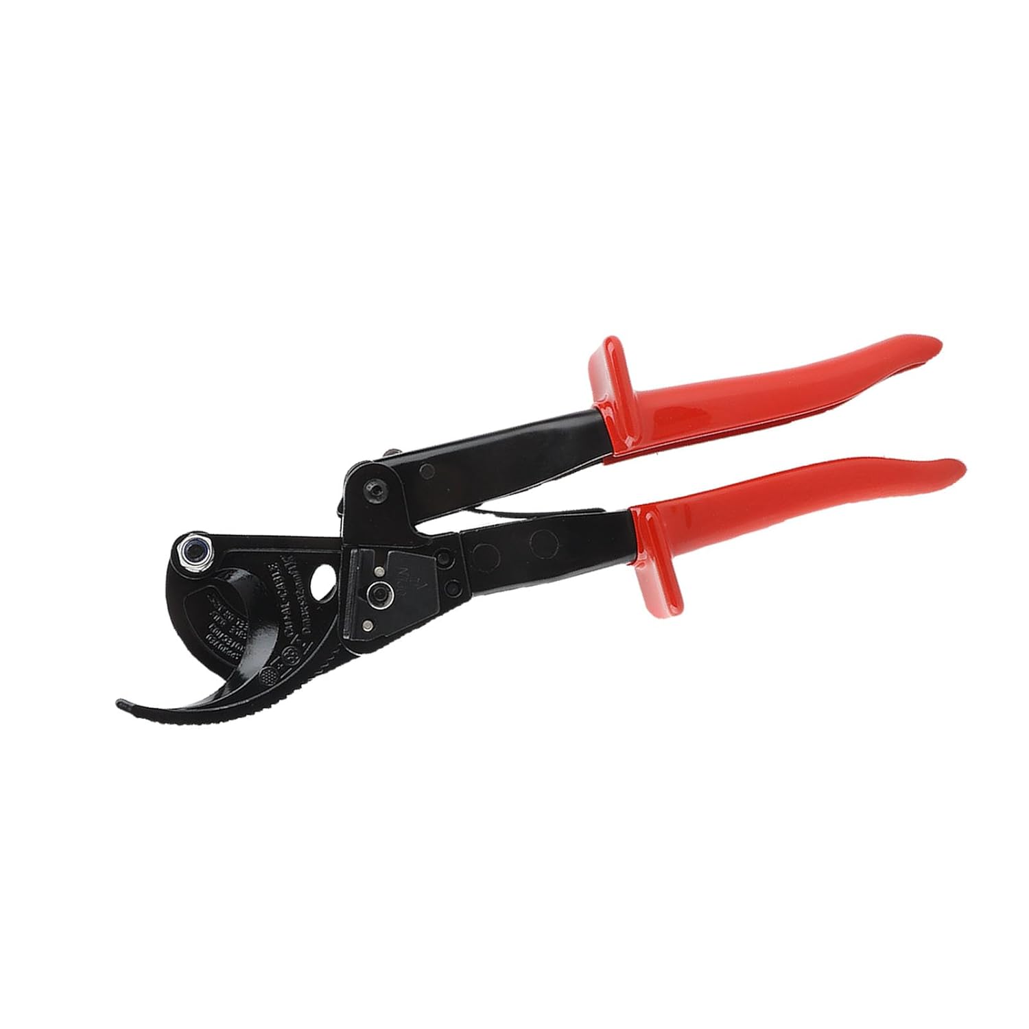 Insulated Ratchet Automatic Cable Cutter, High Carbon Steel Cutting Tool, with 240mm² Maximum Cutting Capacity