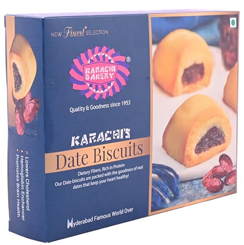 Image of Karachi Bakery Date Biscuits, 300gm | Delicious Food