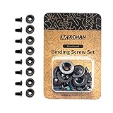 XCMANスノーボード用 ビンディング スクリュー ビス ねじ 8個組 ワッシャーつき