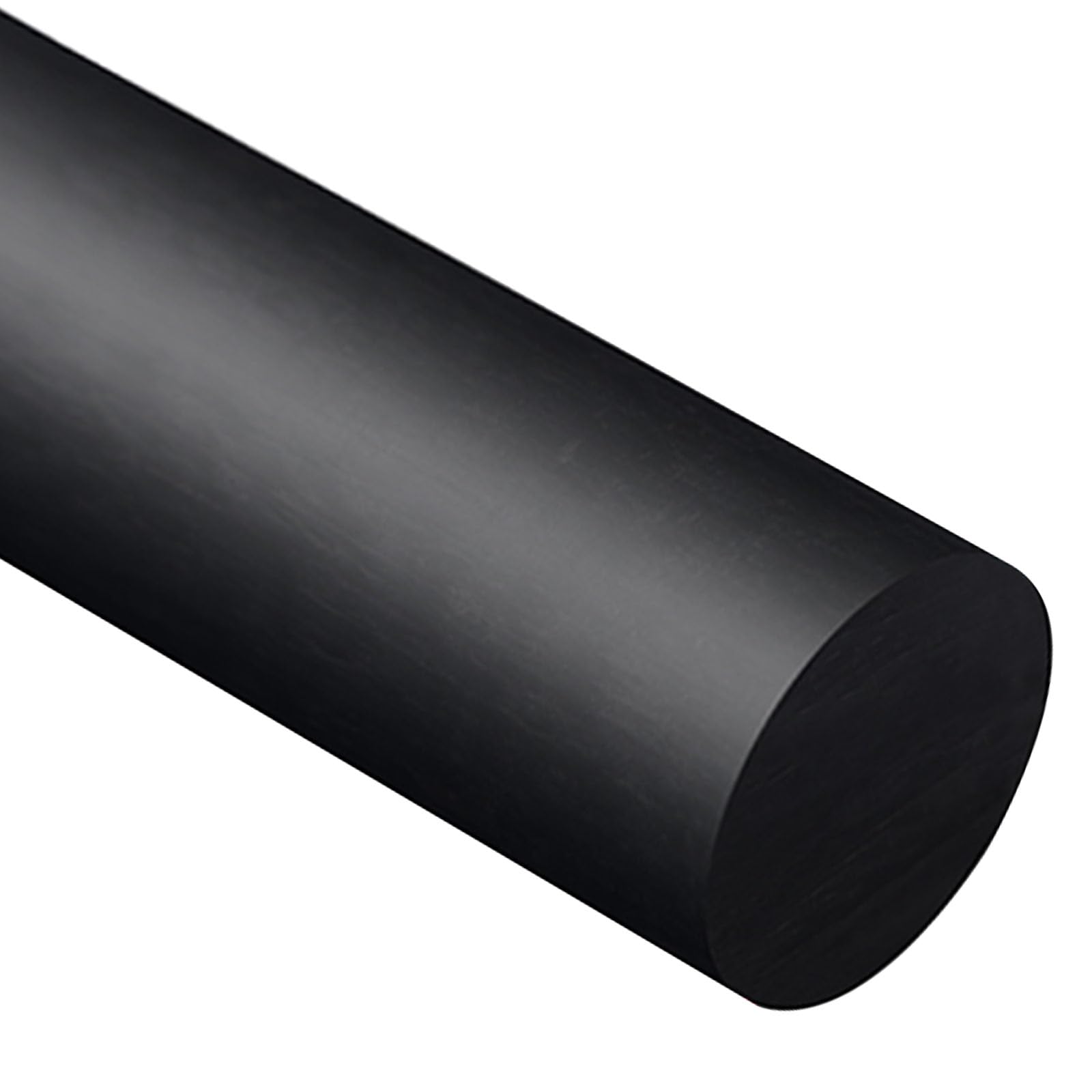 HGCOEYR Nylon Drift Punch Rod, PA6 Nylon Rod 15-300mm Diameter 500mm Length Solid Polyamide Round Bar High Impact Resistant 2/4 pcs(45mm/2pcs)