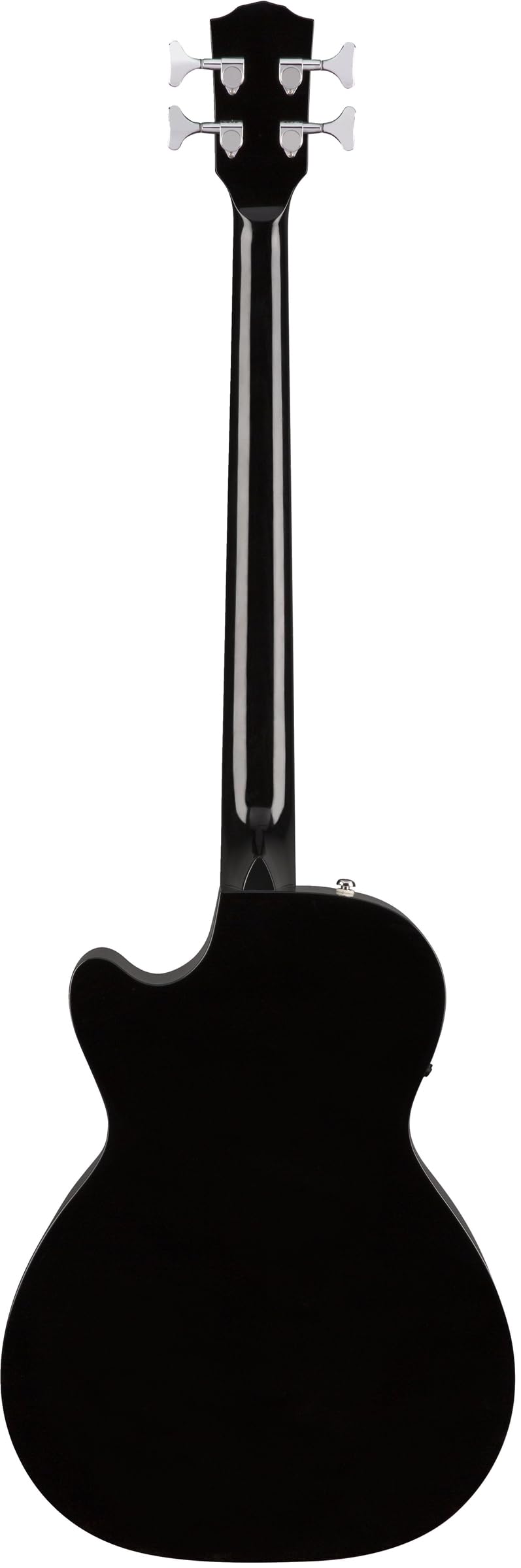 Fender CB-60SCE Basso Acustico, Abete Massello, Tastiera Noce, Mogano, Fishman, Nero
