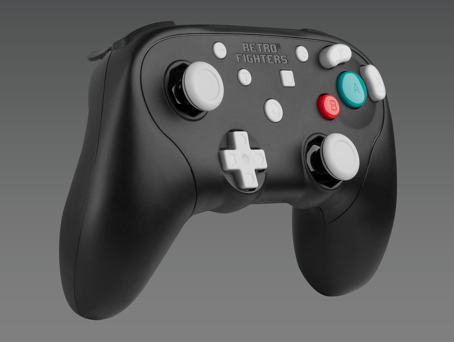 Retro Fighters BattlerGC Wireless 2.4G Controller Black - Gamecube, Game Boy Player, Switch & PC Compatible