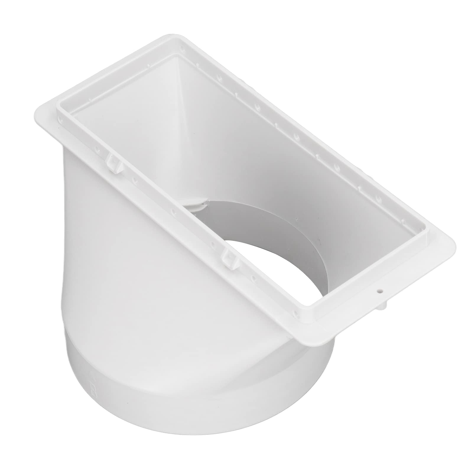 Accoppiatore del Tubo di Scarico del Condizionatore d'Aria, Accessori Rettangolari della Finestra Dell'adattatore del Condizionatore d'Aria del Diametro 5in AC