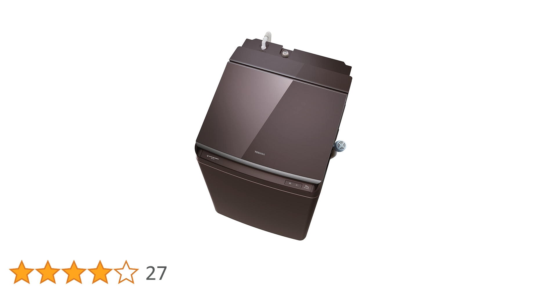 Amazon | 東芝 タテ型洗濯乾燥機 洗濯10kg 乾燥5kg AW-10VP2 (T