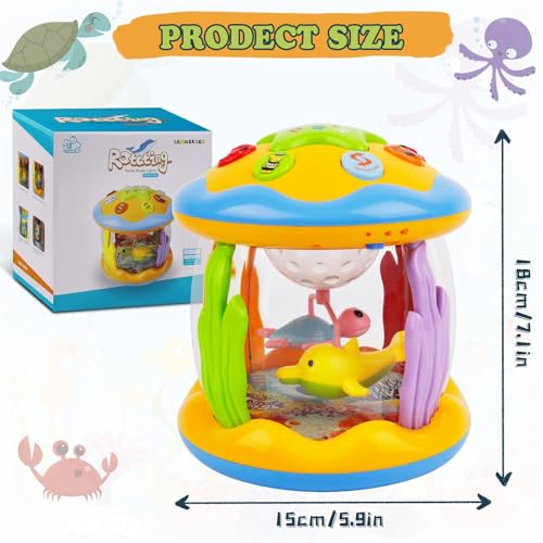 Baby Toys 0-6 Months Musical Light Up Tummy Time Toys Crawling Learning by M SANMERSEN - Used condition - Image 7
