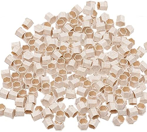 INKin Biodegradable Tattoo Ink Cups Medium 12mm - 200Pcs Disposable ECO Friendly Caps with Base for Hold Ink Pigments Supplies (12mm-Medium)
