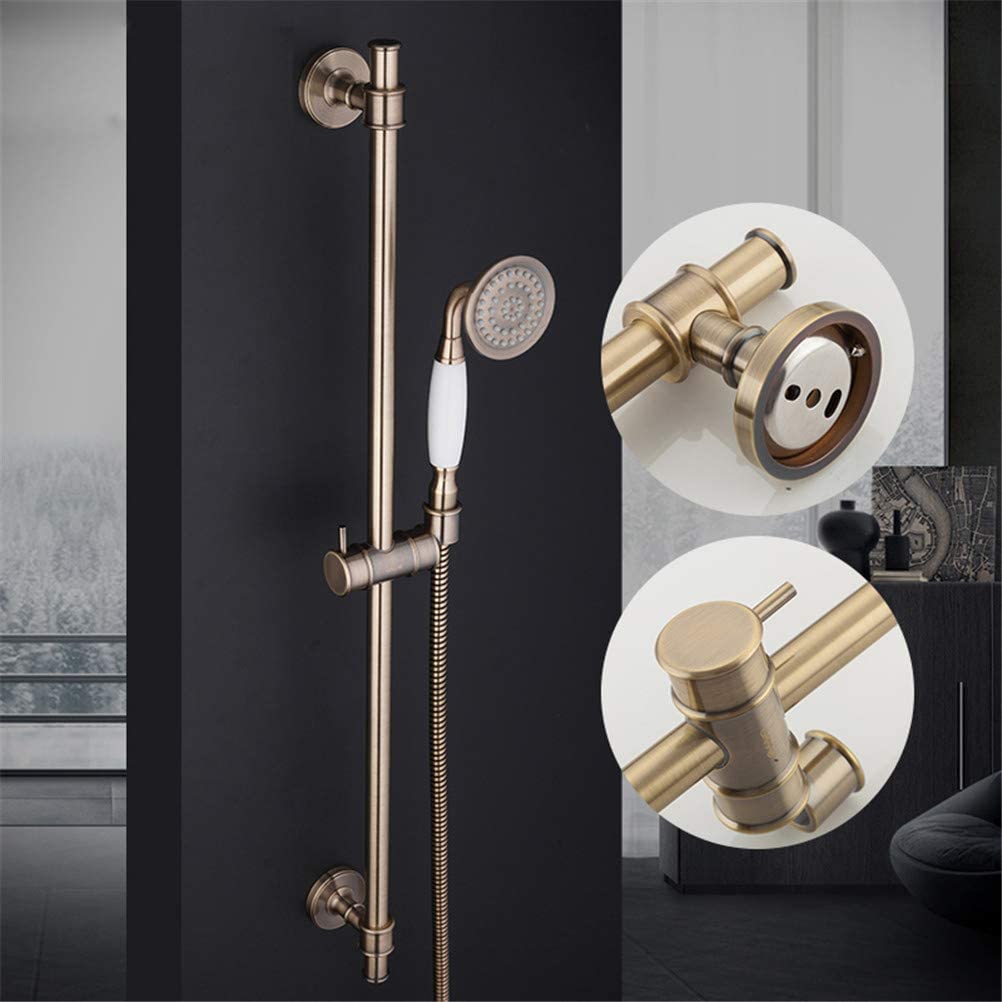 Système de douche cascade en bronze pour une ambiance spa à la maison
