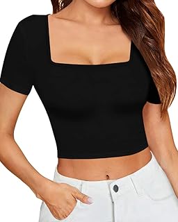 Crop neck blouse Clearance