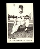 Jim Hutto Signed 1975 TCMA 1974 International League Rochester Red Wings Autograph