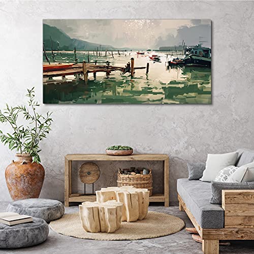 Impression photo premium de paysages nordiques sur toile tendue Coloray 140x70