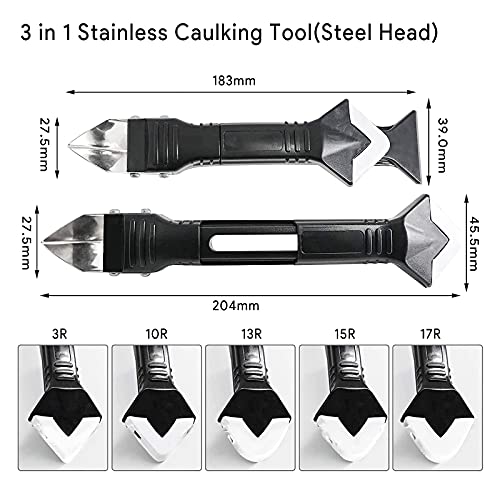 Kit di utensili per calafataggio,KYYKA 3 in 1