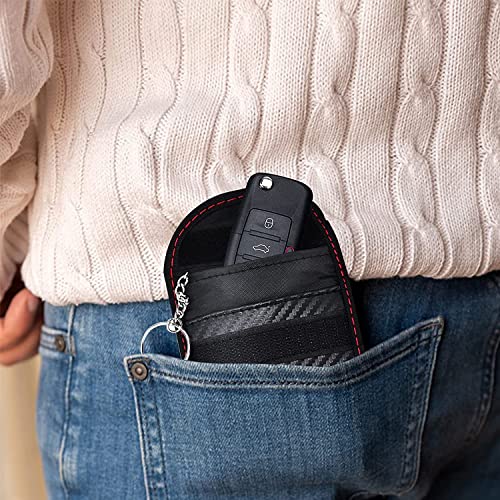 Signal Blocco Faraday Pouch Bag, Anti RFID Chiave