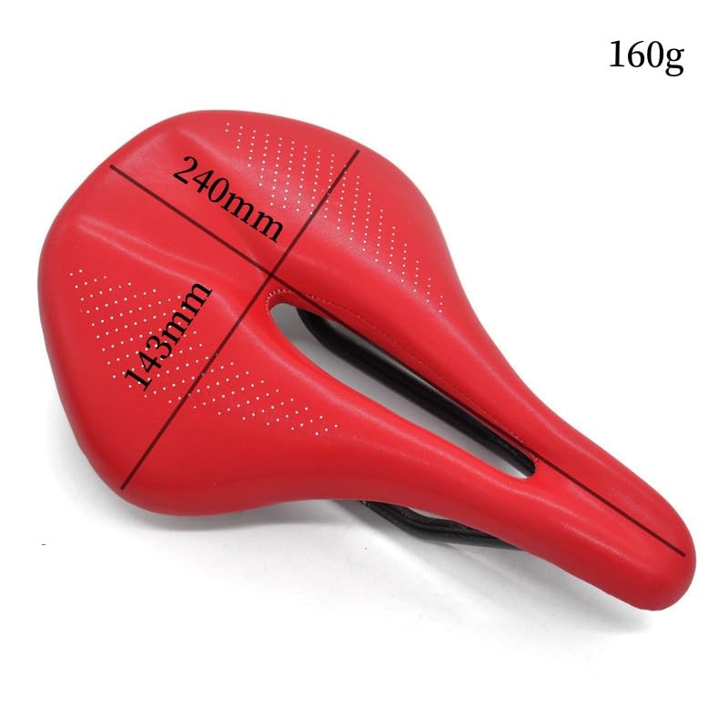 TentHome Sella MTB Antiprostata, Sella Carbonio Bici da Corsa Comoda per Uomo Donna, Sellino per Cyclette Antiprostata Gel, Ammortizzata