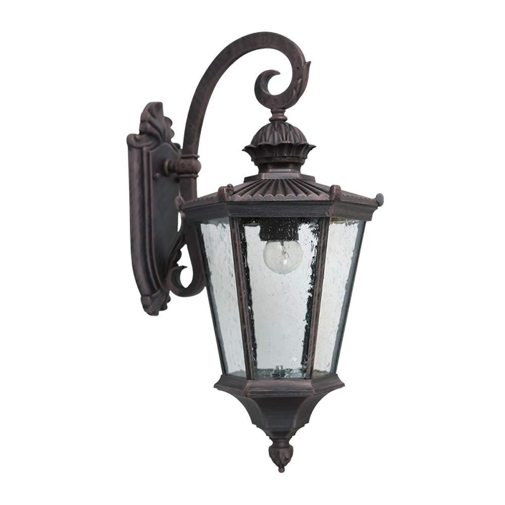 Lampe murale E27 imperméable en aluminium créatif
