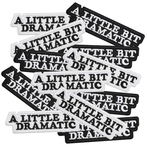 Nicime 12pcs A Little Bit Dramatic Patches