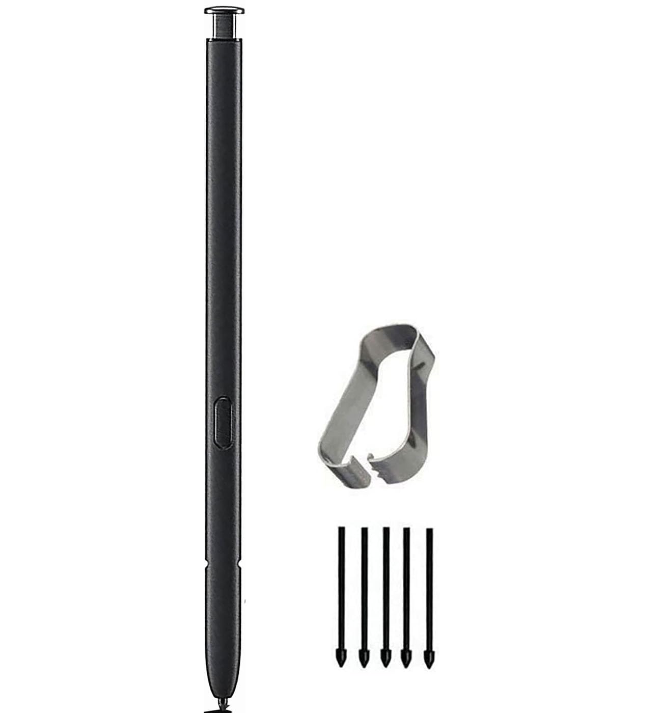 S23 Ultra Stylus Pen Replacement for Galaxy S23 Ultra S Pen Touch Pen Stylus Pen (Without Blue-Tooth) + Tips/Nibs (Black)