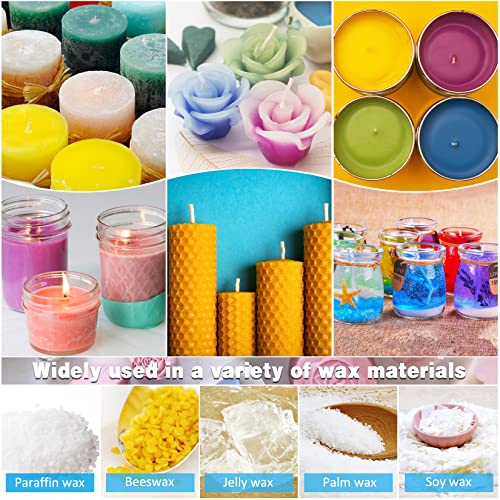 Flüssig-Kerzenfarbe – 30 Farben Wachsfarbe auf Ölbasis für die Herstellung von Kerzen, Farbstoff-Set für Sojawachs, Bienenwachs, Kerzenwachs