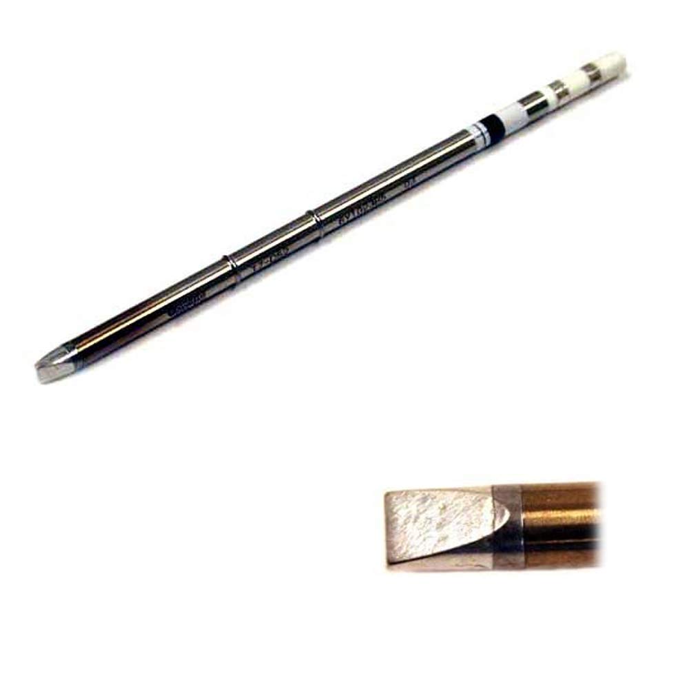 Hakko T15-D52 Soldering Iron Tip Chisel Shape 5.2mm x 7mm x 8mm for FM-2027 / FM-2028 Silver
