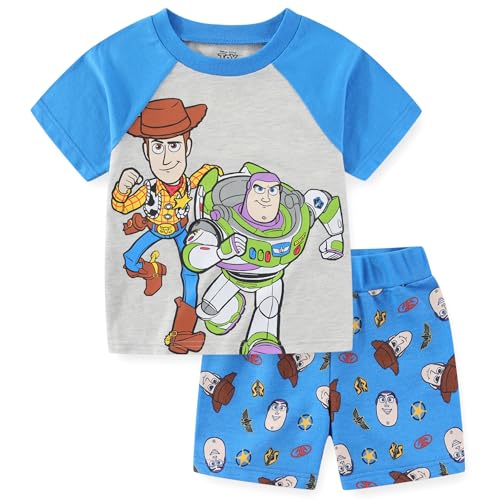 Image of Disney Toy Story Boys Short Sleeve T-Shirt and Shorts Set for Toddler and Big Kids