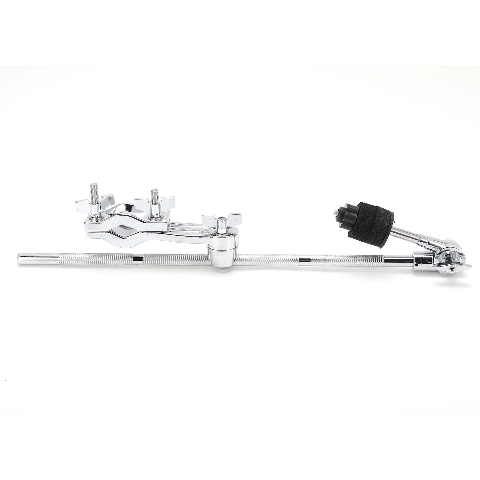 Boom Soporte de platillo Soporte de brazo de platillo Kit de batería Abrazaderas de extensión ajustables con almohadilla de fieltro para piezas de repuesto de instrumentos de percusión