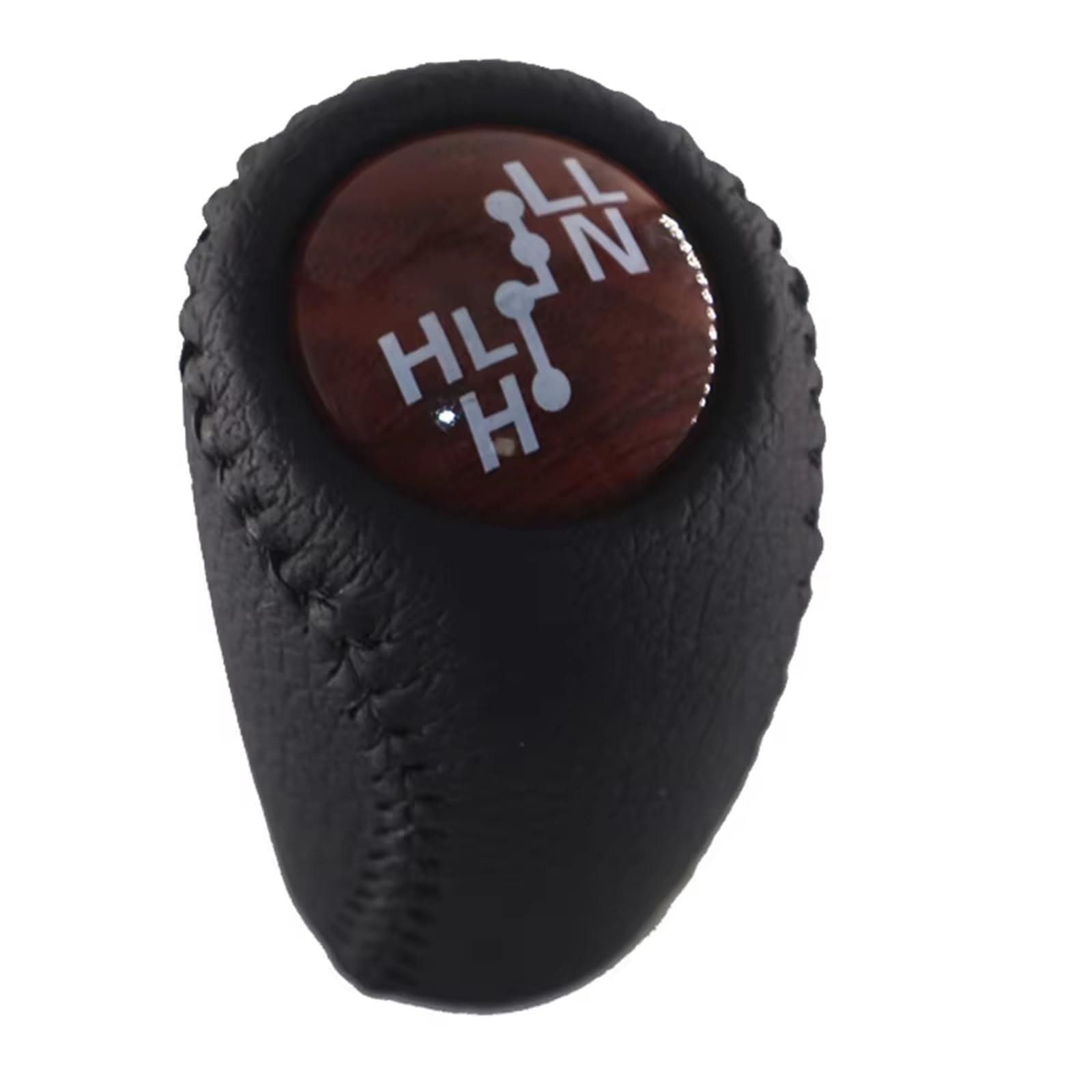 PDURMBUAB Gear Shift Knob Manual Automatic Gear Shift Knob Boot Cover Gaiter Lever Shifter Handle Stick for Fortuner 2005-2015 4WD