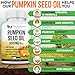 3000mg Cold Pressed Pumpkin Seed Oil | DHT Blocker | Promotes Hair Growth | Supports Heart, Skin, Prostate & Urinary Health | Contains Vitamins, Minerals & Omega 3, 6 & 9 For Anti-Aging | 200 Softgels