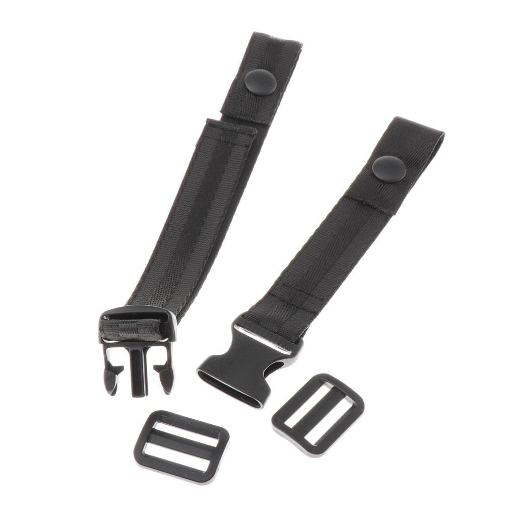 2 Pièces Sangles Accordéon Bandoulières Courroies Bass Accessoires Réglables Polyester Imperméables Faciles à Installer Adaptées à la Scène Musicale
