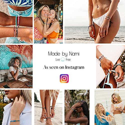 Pulsera Boho Surfer Set de 2 - Hombre y Mujer 51IDzI1SC2L. SL1000