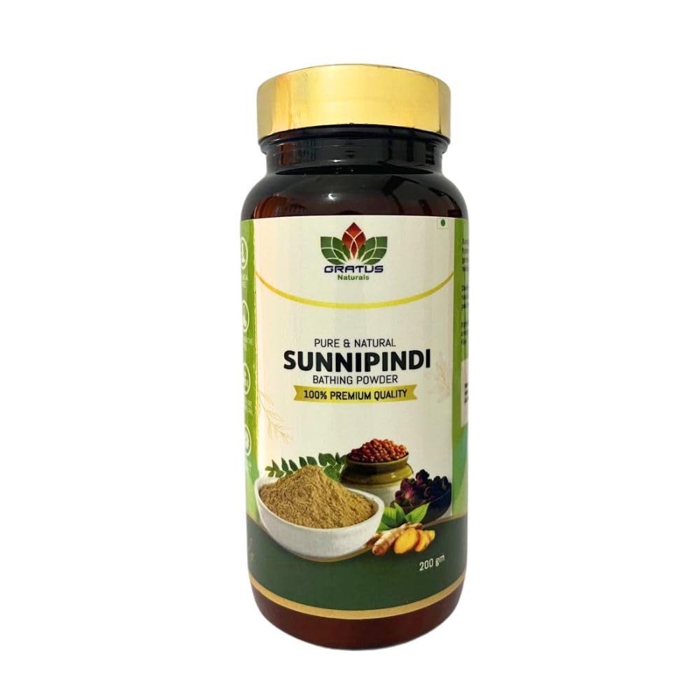 Gratus Naturals Sunnipindi (Bath Powder) Help to Clean Dead Skin-image-8