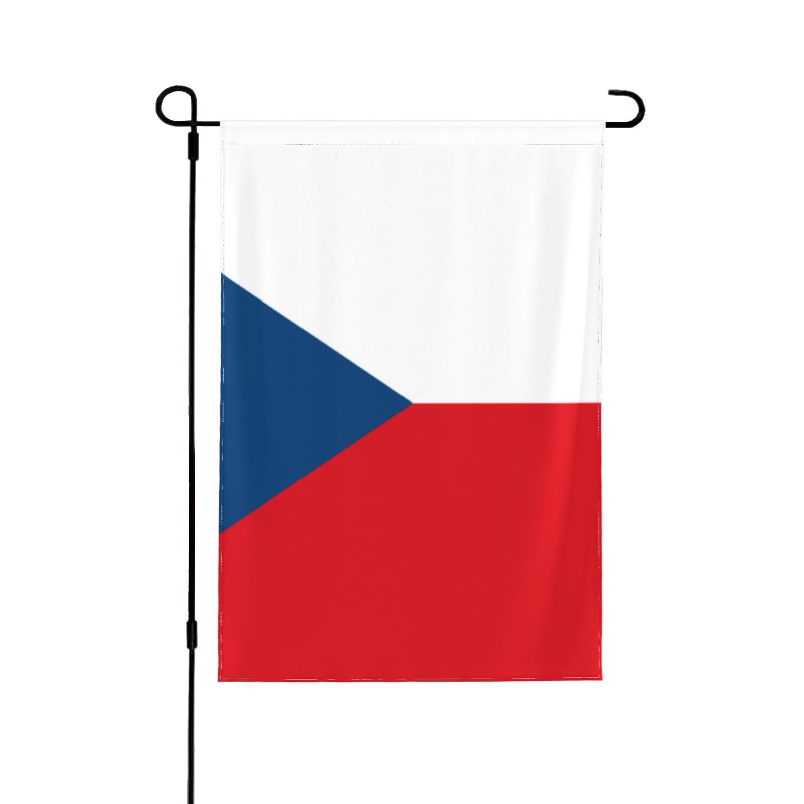 Drapeau tchèque résistant aux saisons pour raviver une décoration extérieure de terrasse terne