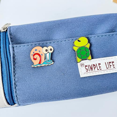 Image of Cute Enamel Pins Cartoon Lapel Pin Brooch Badge for Backpack Jackets Funny Tiger Pins for Gift Anime Enamel Pin for Clothing Hat Decoration