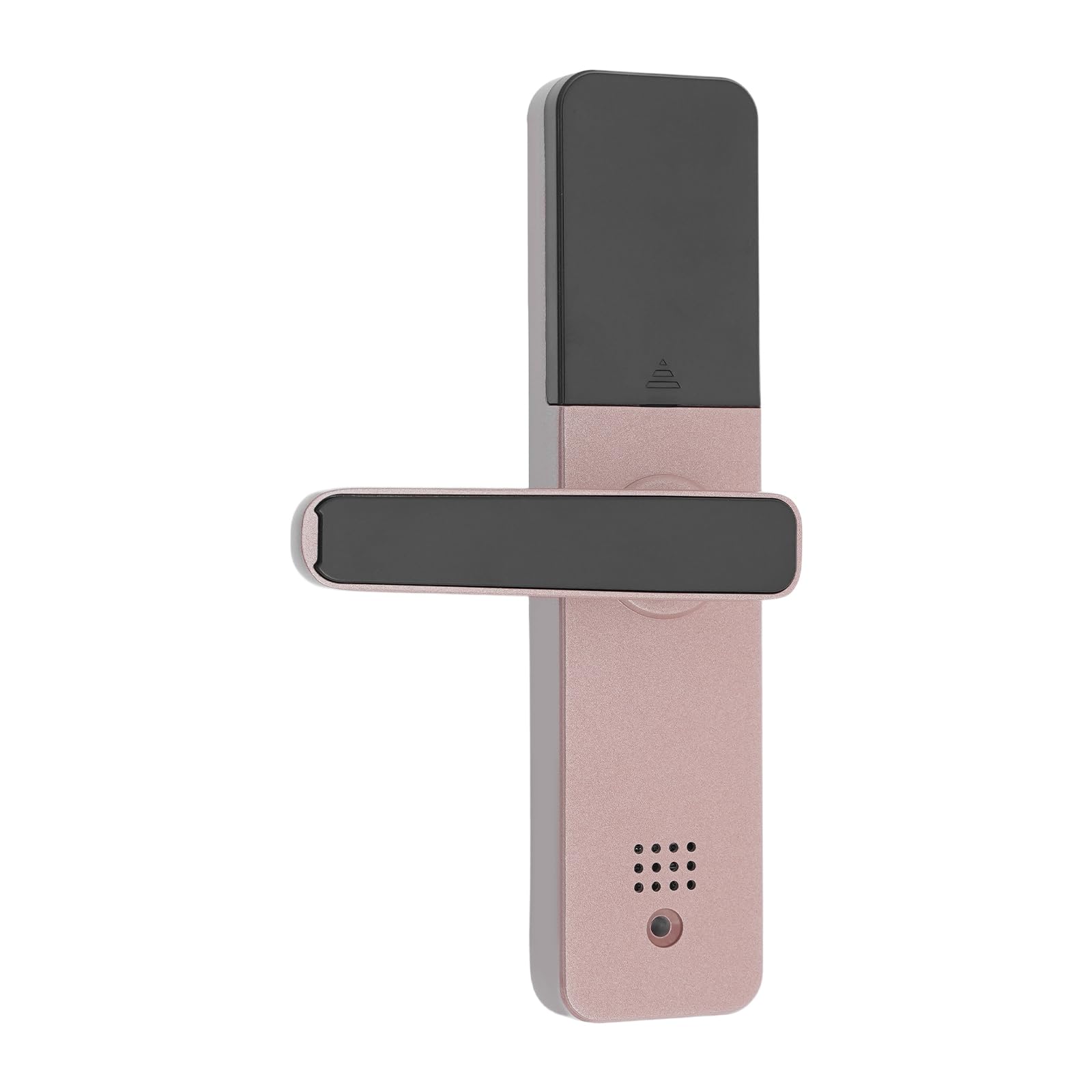 Serrure de porte, avec empreintes digitales, serrure électronique avec poignées, connectivité WiFi par application, contrôle d'accès à distance, avec 1 paire de clés et 2 cartes, épaisseur de porte de