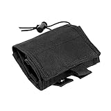 NcSTAR VISM Folding Dump Pouch, Black