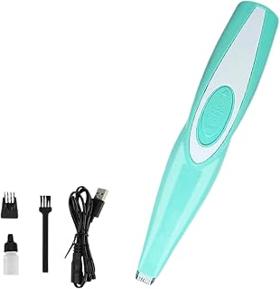 Cortapelos para perros, afeitadora eléctrica de bajo ruido para mascotas, recortadora de pelo recargable para perros pequeños y gatos, color verde