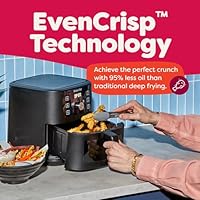 Instant Pot 4QT VORTEX 6-in-1 Mini Air Fryer, Air fry, Bake, Roast, Broil, Dehydrate or Reheat, Black, 4 Quarts - Image 6