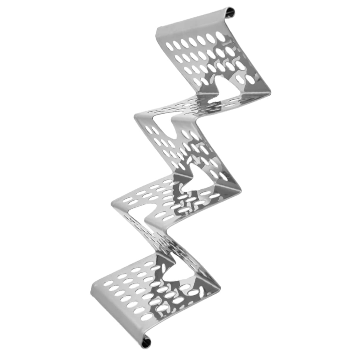 FUNOMOCYA Stainless Steel Pancake Rack Home Pancake Rack Burrito Tortillas Burritos Holder Taco Making Frame Comal Para Tacos Taco Stand Round Serving Tray Taco Holder Desktop Stand Silver