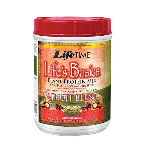 Lifetime Lifes Basics Proteína vegetal con verdes | 1.29 libras